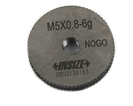 INSIZE Measuring Equipment Insize NOGO Thread Ring Gauge M5X0.8 Series 4120-5N