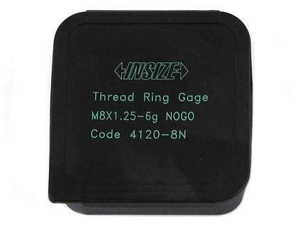 INSIZE Measuring Equipment Insize NOGO Thread Ring Gauge M8X1.25 Series 4120-8N
