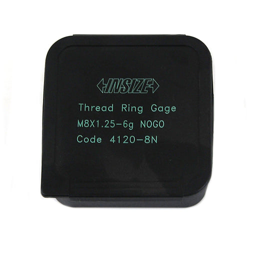 INSIZE Measuring Equipment Insize NOGO Thread Ring Gauge M8X1.25 Series 4120-8N