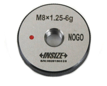 INSIZE Measuring Equipment Insize NOGO Thread Ring Gauge M8X1.25 Series 4120-8N