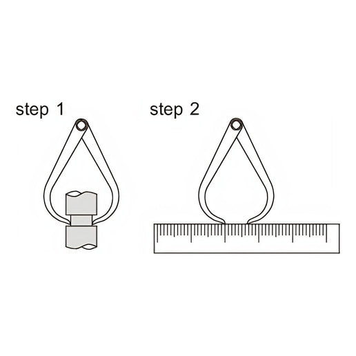 INSIZE Measuring Equipment Insize Outside Caliper 0-200mm Range Series 7241-200