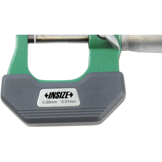 INSIZE Measuring Equipment Insize Outside Micrometer 0-25mm Range Series 3202-25A