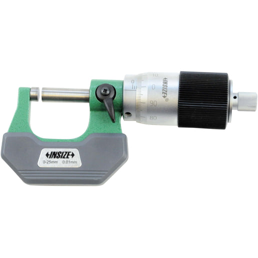 INSIZE Measuring Equipment Insize Outside Micrometer Quick Feeding  0-25mm Range Series 3208-25B