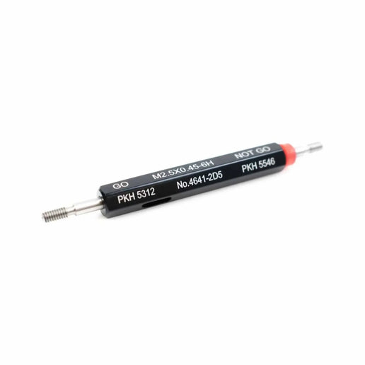 INSIZE MEASURING EQUIPMENT Insize Plus Metric Thread Plug Gauge M2.5 x 0.45 Range Series 4641-2D5