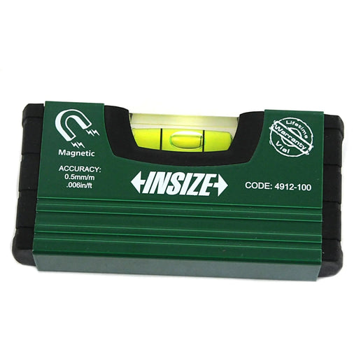 INSIZE MEASURING EQUIPMENT Insize Portable Level 100mm/ 4" Range Series 4912-100