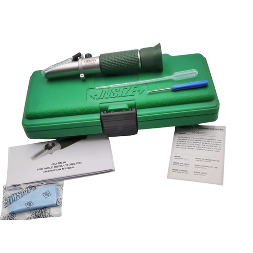 INSIZE MEASURING EQUIPMENT Insize Portable Refractometer 0-32% Brix Coolant Tester ISQ-RM30