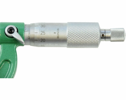 INSIZE Measuring Equipment Insize Ratchet Stop Type Outside Micrometer 0-25mm Range Series 3210-25A