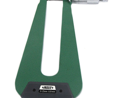 INSIZE Measuring Equipment Insize Sheet Metal Micrometer 0-25mm Range Series 3239-253