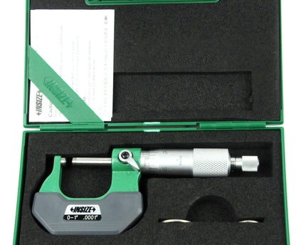 INSIZE Measuring Equipment Insize Spherical Anvil Tube Micrometer 0-1" Type B Series 3260-1S