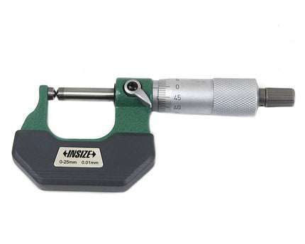 INSIZE Measuring Equipment Insize Spherical Anvil Tube Micrometer 0-25mm Type B Series 3260-25SA