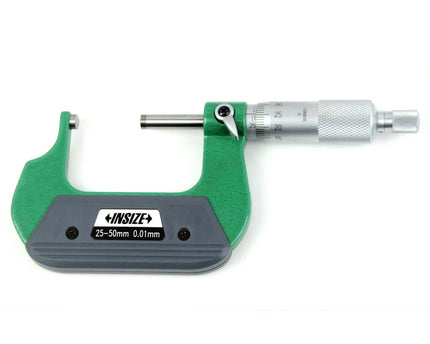 INSIZE Measuring Equipment Insize Spherical Anvil Tube Micrometer 25-50mm Type A Series 3260-50A