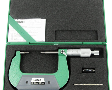 INSIZE Measuring Equipment Insize Spline Micrometer 25-50mm Range Series 3233-50BA