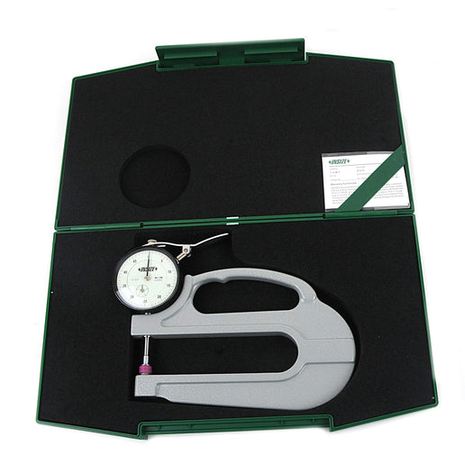 INSIZE MEASURING EQUIPMENT Insize Thickness Gauge 0-0.5" Range Series 2365-055