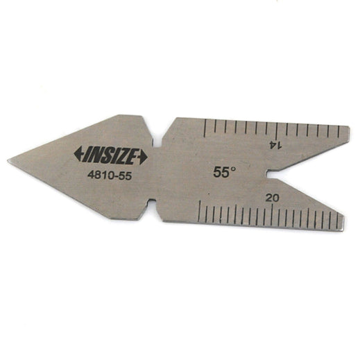 INSIZE Measuring Equipment Insize Thread Angle Gauge Whitworth 55° Range Series 4810-55