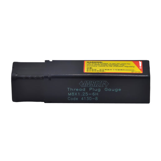 INSIZE MEASURING EQUIPMENT Insize Thread GO NOGO Plug Gauge M8X1.25mm series 4130-8