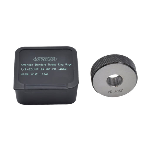 INSIZE Measuring Equipment Insize Thread GO Ring Gauge 1/2"-20 UNF Series 4121-1A2