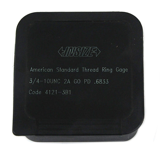 INSIZE Measuring Equipment Insize Thread GO Ring Gauge 3/4"-10 UNC Series 4121-3B1