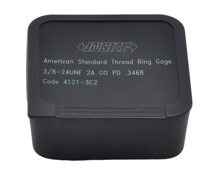 INSIZE Measuring Equipment Insize Thread GO Ring Gauge 3/8"-24 UNF Series 4121-3C2