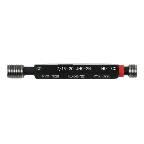 INSIZE Measuring Equipment Insize Thread Plug Gage 7/16-20 UNF Class 2B Series 4643-7D2