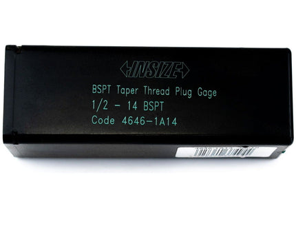 INSIZE MEASURING EQUIPMENT Insize Thread Plug Gauge 1/2"-14 BPST Series - 4646-1A14