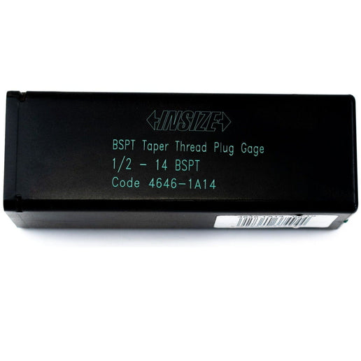 INSIZE MEASURING EQUIPMENT Insize Thread Plug Gauge 1/2"-14 BPST Series - 4646-1A14