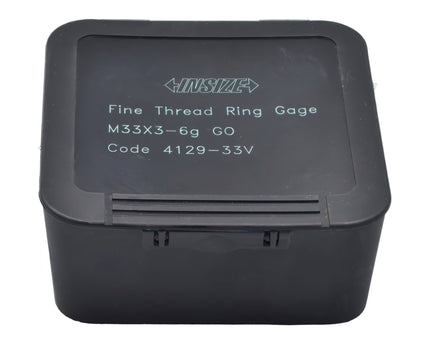 INSIZE Measuring Equipment Insize Thread Ring Gauge M33X3 Series 4129-33V