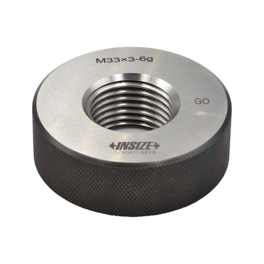 INSIZE Measuring Equipment Insize Thread Ring Gauge M33X3 Series 4129-33V