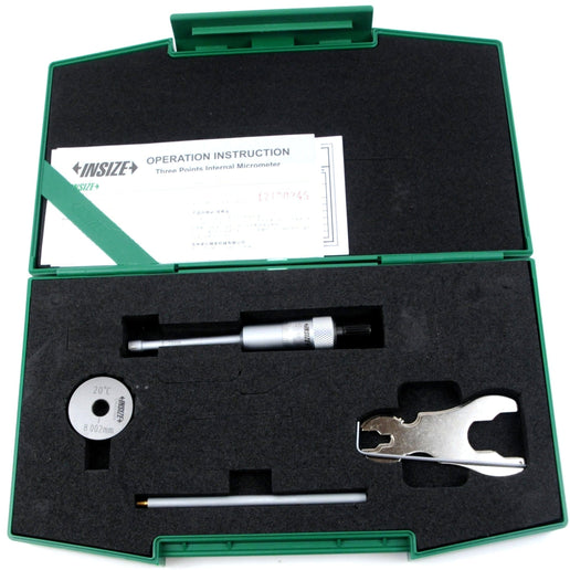 INSIZE Measuring Equipment Insize Three Point Internal Micrometer 10-12mm Range Series 3227-12