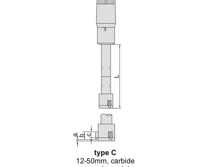 INSIZE Measuring Equipment Insize Three Point Internal Micrometer 30-40mm Range Series 3227-40