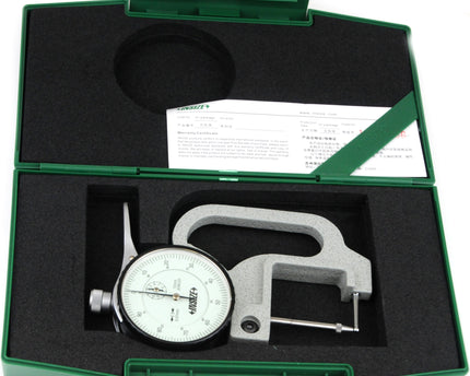 INSIZE Measuring Equipment Insize Tube Type Thickness Gauge 0-10mm x 0.01mm Range Series 2367-10A