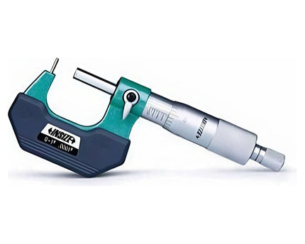 INSIZE Measuring Equipment Insize Type B Cylindrical Anvil Micrometer 0-1" Range Series 3261-1B