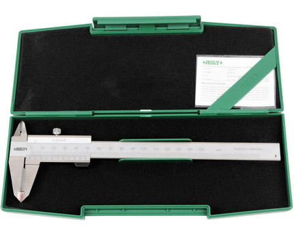 INSIZE Measuring Equipment Insize Vernier Caliper 0-150mm/0-6" Range Series 1238-1501