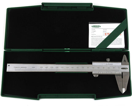 INSIZE Measuring Equipment Insize Vernier Left Hand Caliper 0-150mm/0-6" Range Series 1239-1503