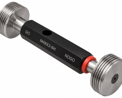 Insize Metric Fine Thread Plug Gauge M48 x 3 Class 6H Series 4139-48V - INSIZE Australia