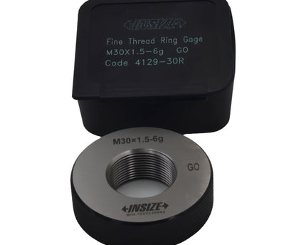 INSIZE Measuring Equipment M30x1.5 | Fine Thread Ring Gauge | 4129-30R *EDITING INCOMPLETE*