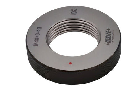 Insize Metric Fine Thread Ring Gauge NOGO M48 x 3 Class 6g Series 4129-48VN - INSIZE Australia