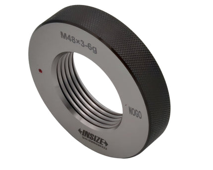 Insize Metric Fine Thread Ring Gauge NOGO M48 x 3 Class 6g Series 4129-48VN - INSIZE Australia