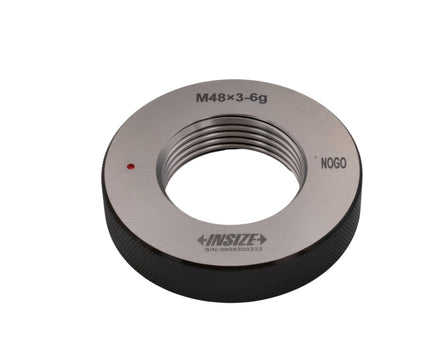 Insize Metric Fine Thread Ring Gauge NOGO M48 x 3 Class 6g Series 4129-48VN - INSIZE Australia
