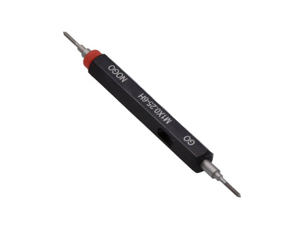 Insize Metric Thread Plug Gauge GO & NOGO M1 x 0.25 Class 6H Series 4130-1 - INSIZE Australia