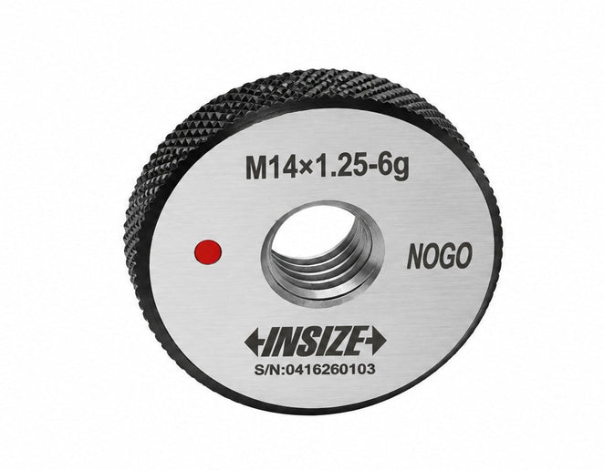 Insize NOGO Thread Ring Gauge M14X1.25 Series 4129-14QN - INSIZE Australia
