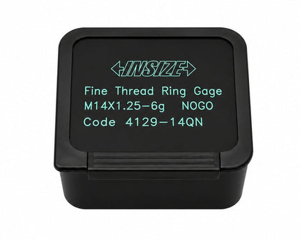 Insize NOGO Thread Ring Gauge M14X1.25 Series 4129-14QN - INSIZE Australia