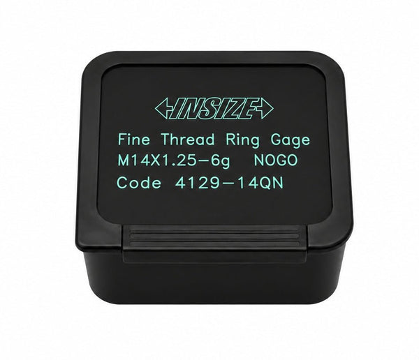 Insize NOGO Thread Ring Gauge M14X1.25 Series 4129-14QN - INSIZE Australia