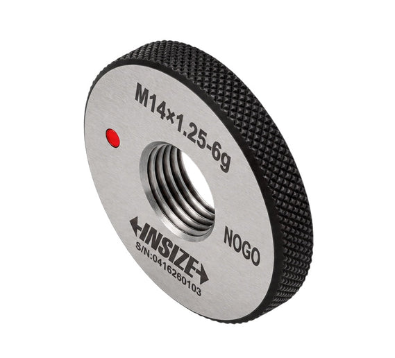 Insize NOGO Thread Ring Gauge M14X1.25 Series 4129-14QN - INSIZE Australia