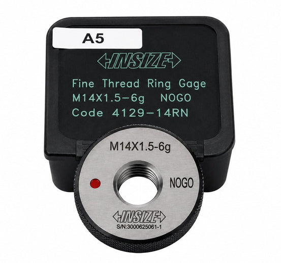 Insize NOGO Thread Ring Gauge M14X1.5 Series 4129-14RN - INSIZE Australia