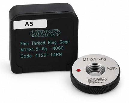 Insize NOGO Thread Ring Gauge M14X1.5 Series 4129-14RN - INSIZE Australia