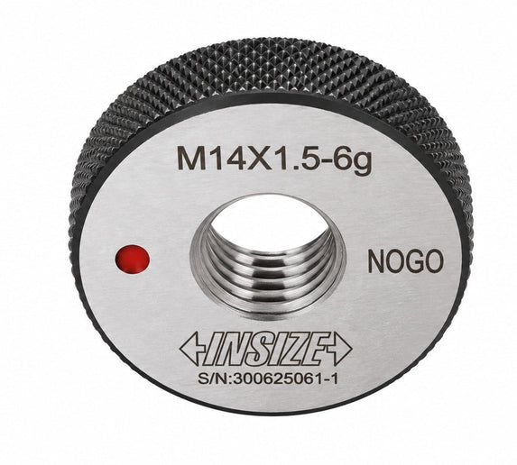 Insize NOGO Thread Ring Gauge M14X1.5 Series 4129-14RN - INSIZE Australia
