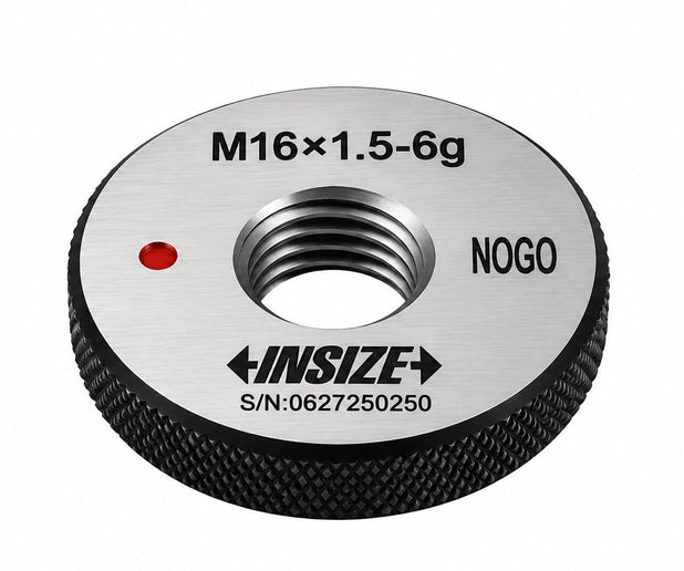 Insize NOGO Thread Ring Gauge M16X1.5 Series 4129-16RN - INSIZE Australia