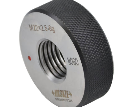 INSIZE Manufacturing Insize NOGO Thread Ring Gauge M22X2.5 Series 4120-22N