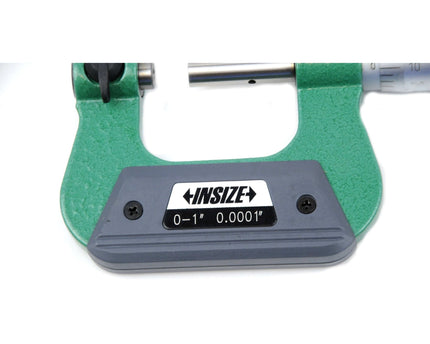 INSIZE Measuring Equipment Insize Non-Rotating Micrometer with Anvil/spindle tips 0-1" Range Series 3280-1