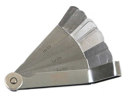 INSIZE MEASURING EQUIPMENT Insize Offset Feeler Gauge 0.005-0.02" Range Series 4609-16